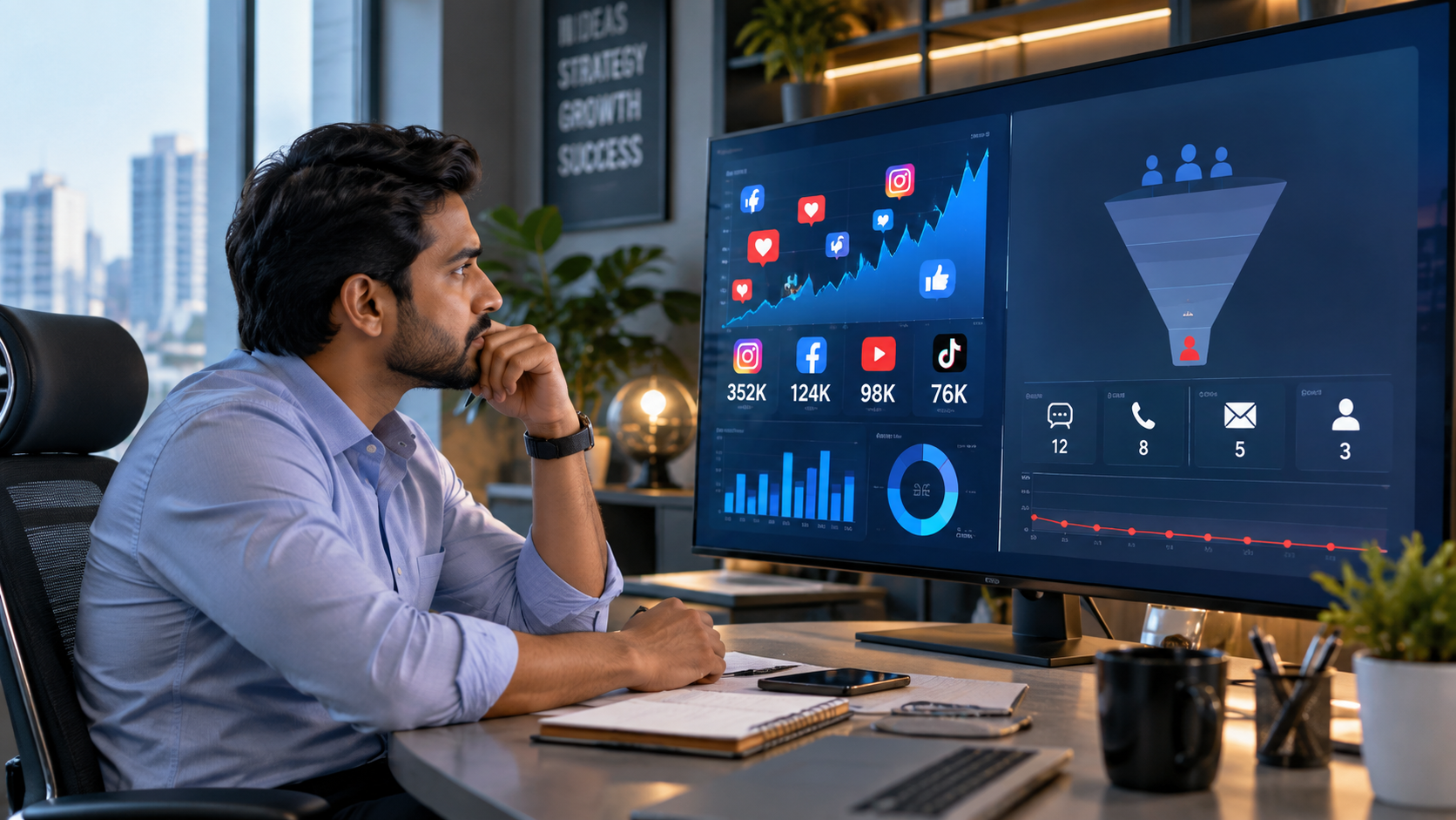 Why Your Social Media Gets Views but Not Leads